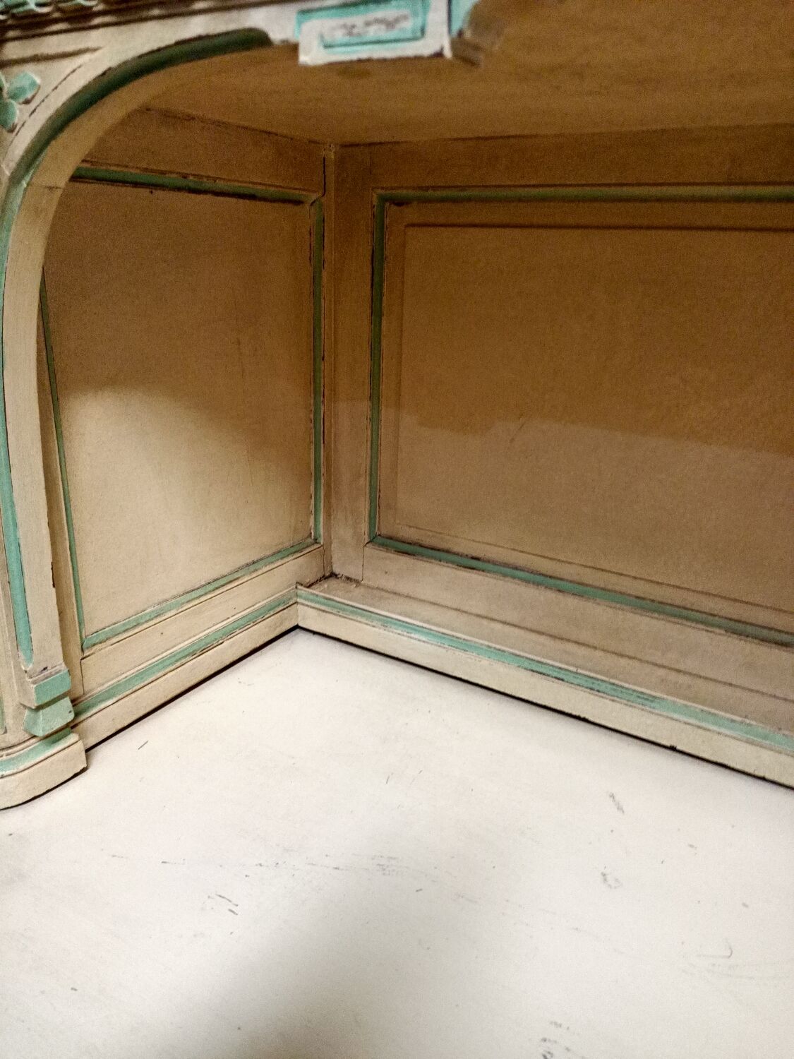 Old weathered Provencal buffet