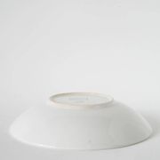 Round presentation plate Salins, design, white, 1960