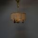 Mid-Century Modern Brass Pendant, 1960s, Germany