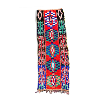 Tapis berbere boucherouite couloir 70x200 cm