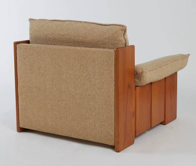 Fauteuil en orme Maison Regain - années 1980