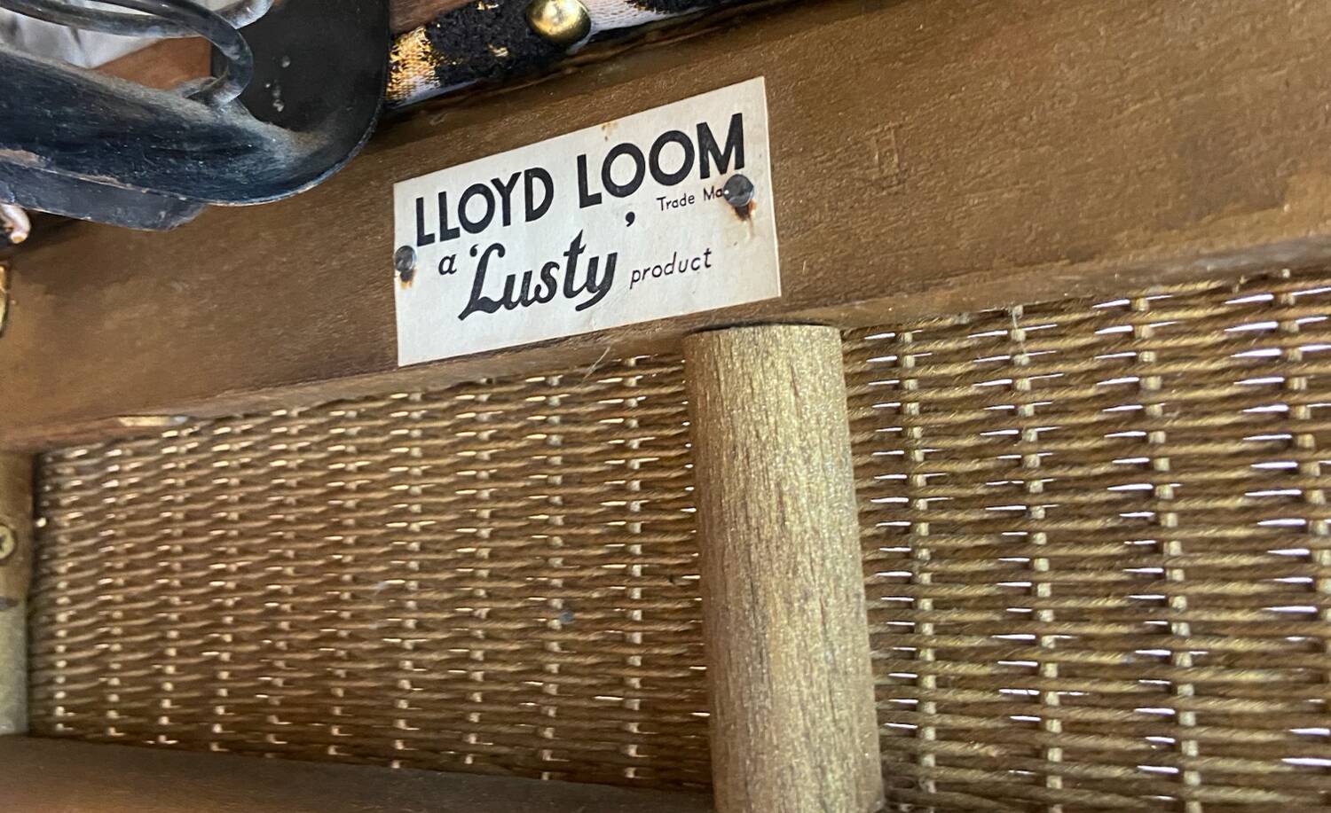 Vintage Loyd Loom Chair