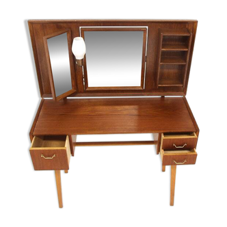 Coiffeuse scandinave en teck, Suède, 1960