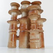 Vintage sandstone candlestick