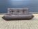 100% authentic Ligne Roset Togo 3-seater in chocolate brown original leather.