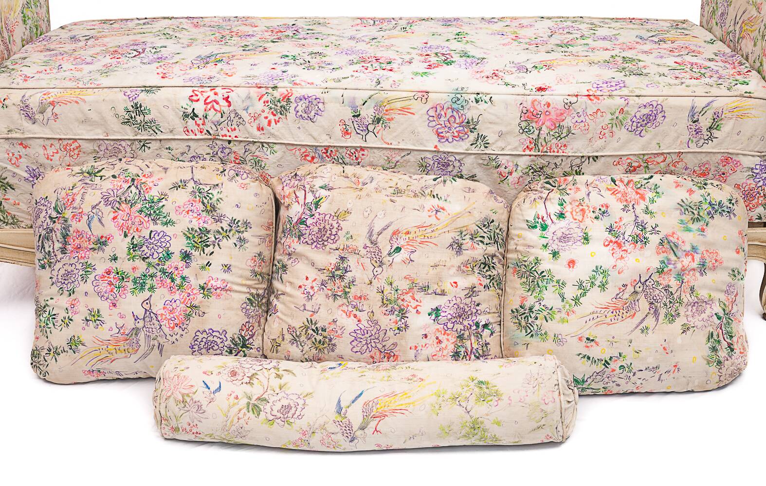 Vintage Upholstered Daybed