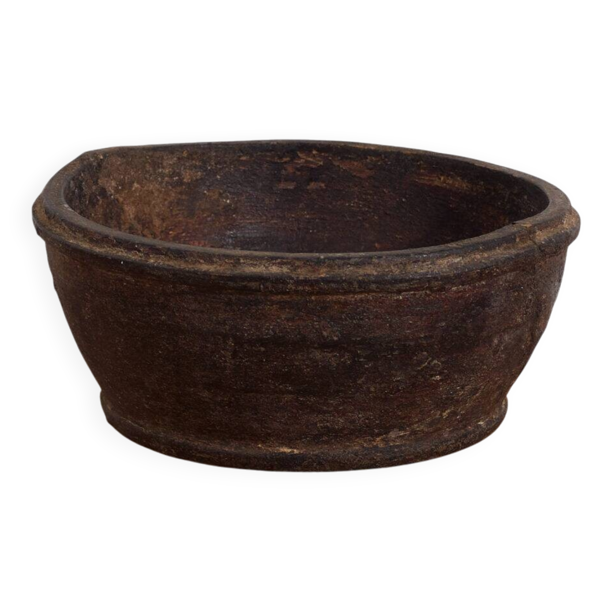 Old bowl in primitive style (c.1900) #33