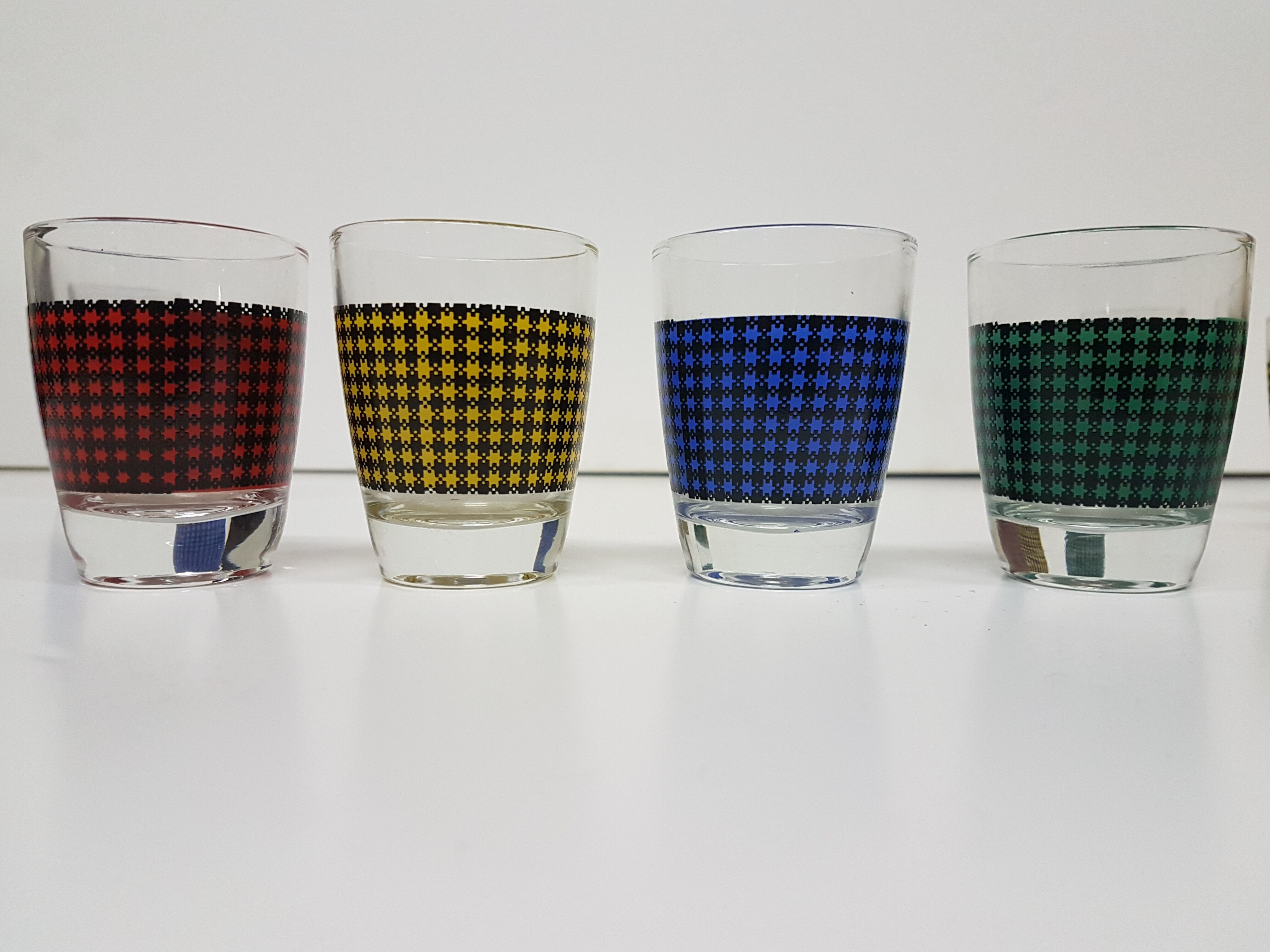 Crystal whiskey liquor service from the 1960s