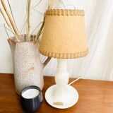 Bohemian lamp in alabaster