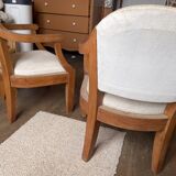 Pair of children's armchairs - Île de France liner