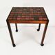 Table d'appoint du milieu du siècle, Danemark, années 1970.