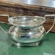 English coffee set in silver metal of the early twentieth century