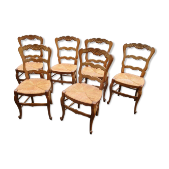 Six chairs