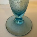 Biot blue vase