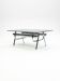 Table basse en chrome sculptural en forme de nœud des années 1970