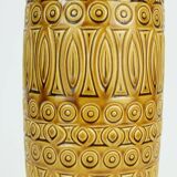 scheurich mid century VASE 1960s decor hellas ochre glaze model 264-30