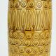 scheurich mid century VASE 1960s decor hellas ochre glaze model 264-30