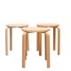 Tabourets Ikea Frosta ensemble de trois années 1980