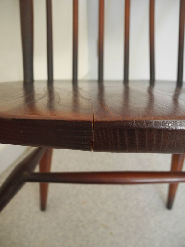 paire chaises Ercol Windsor BSHG 1960 2056 déco vintage dining chairs 60s