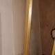 Set de  4 chaises de bureau en skaï noir vintage