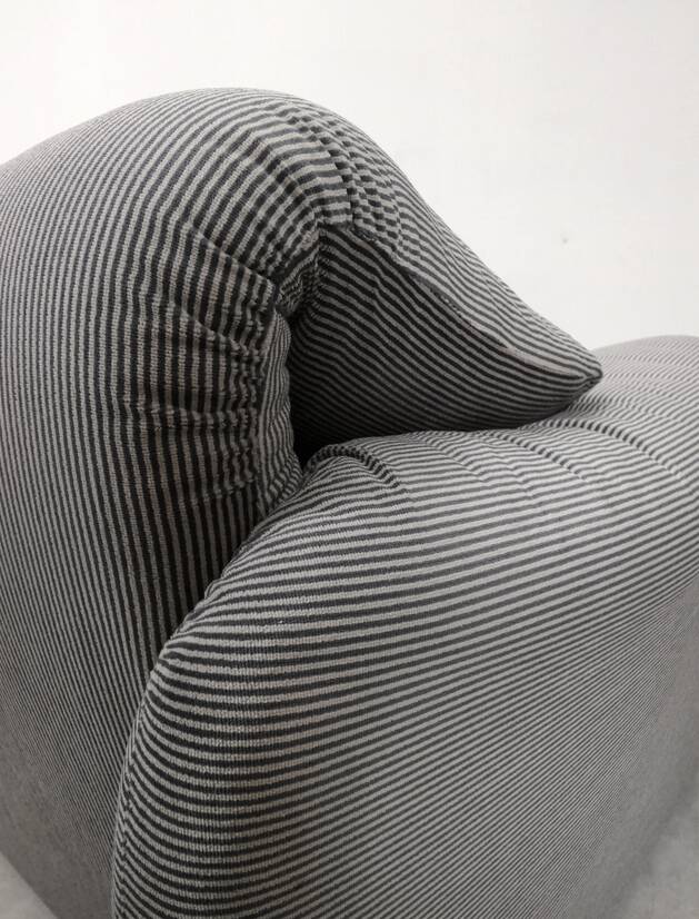 Cassina Maralunga 2 seater - bicolore gray