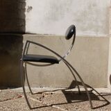 Set of 6 dining chairs by Kai Papritz, 90s.