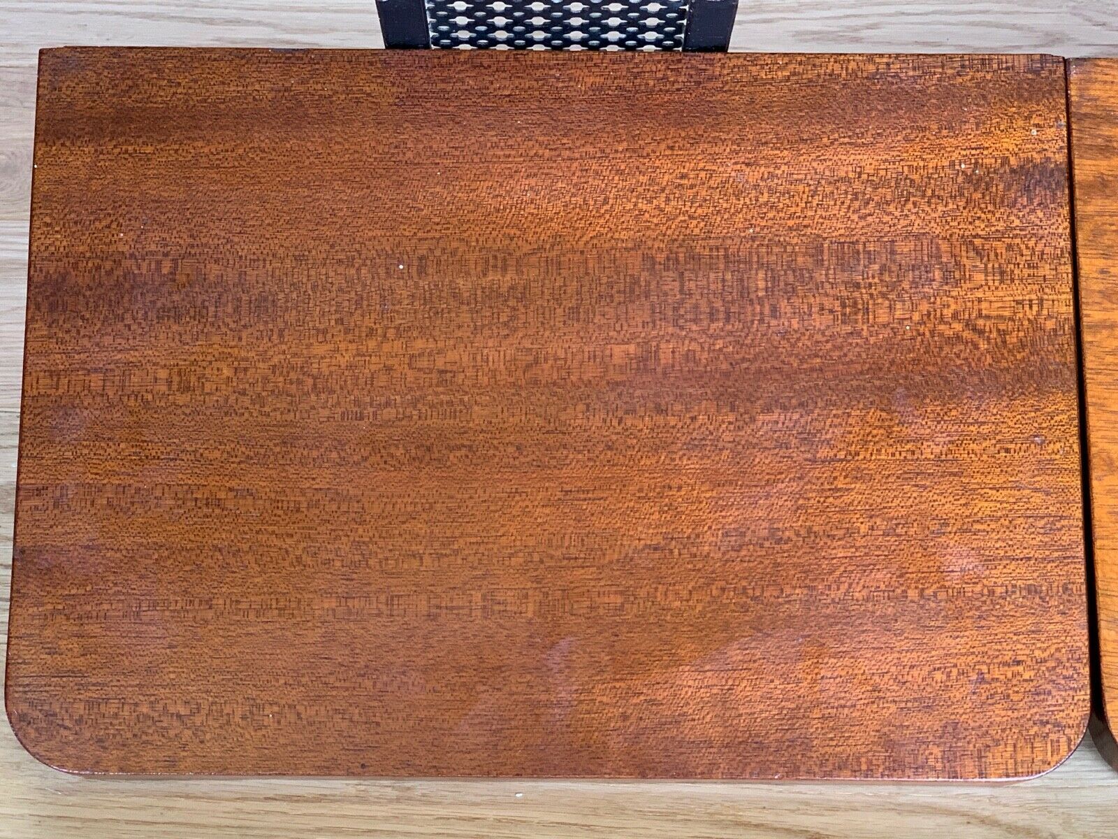 Pair of 1960 wood shelves