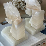 Onyx bookends
