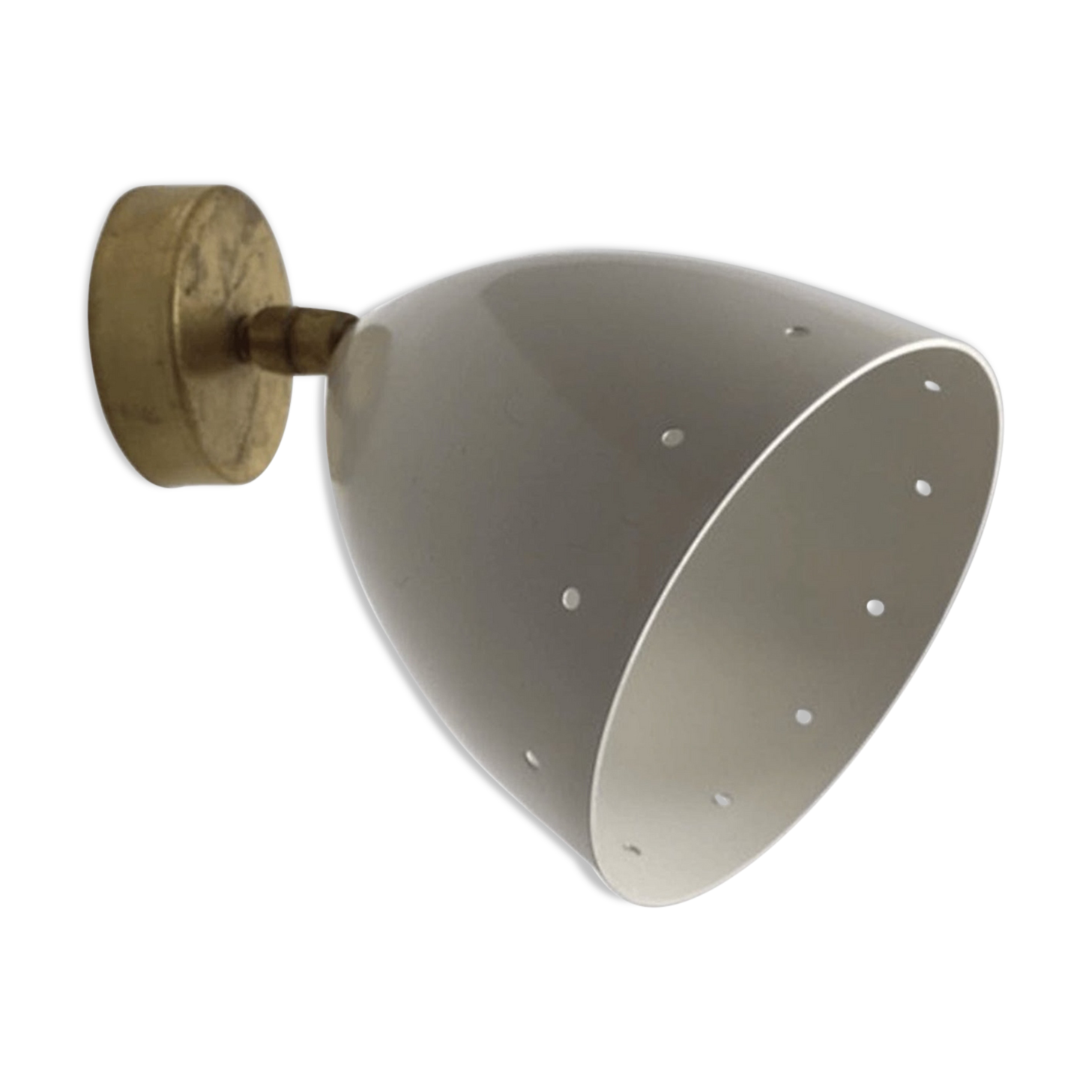 White italian fanal wall lamp