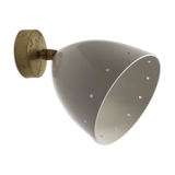 White italian fanal wall lamp