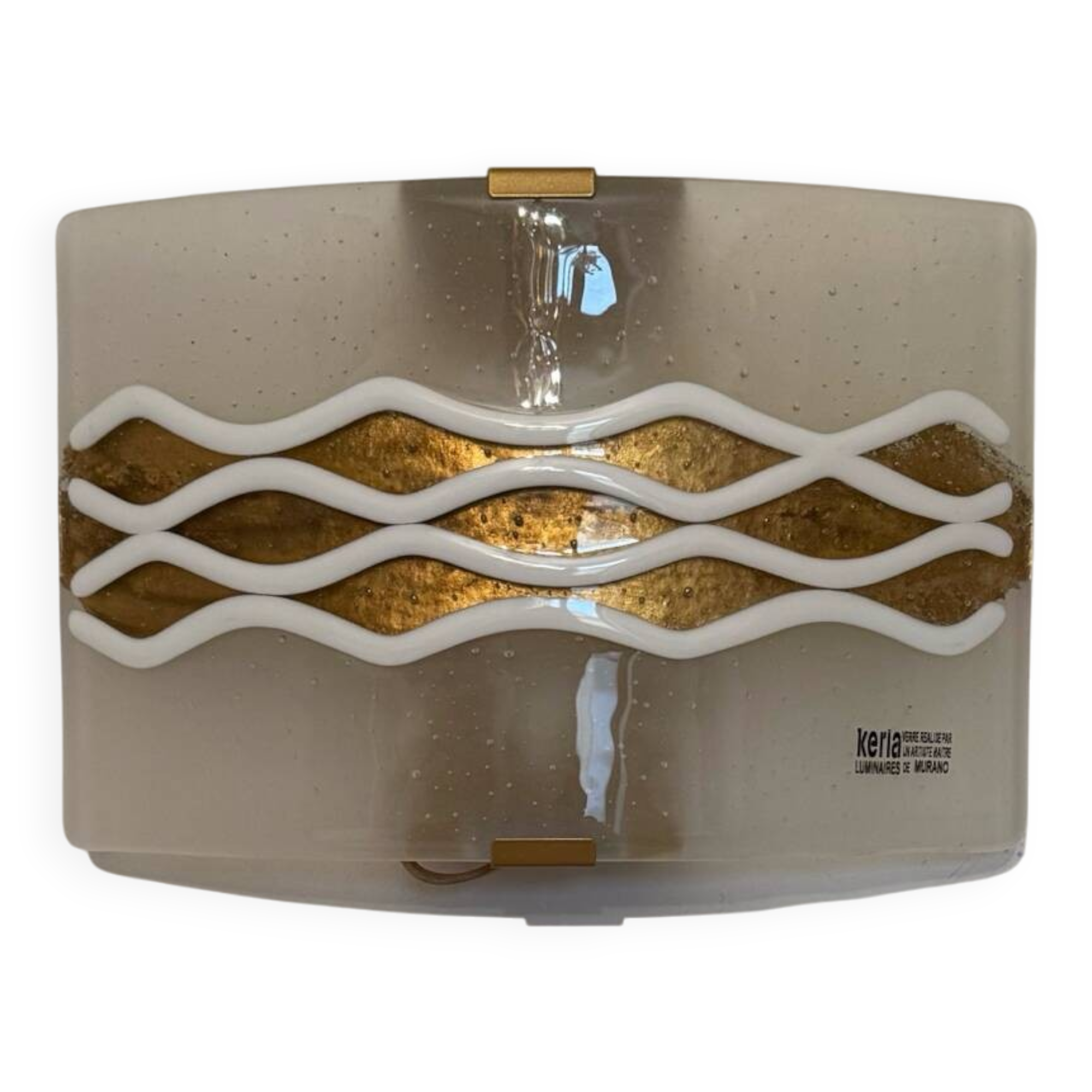 Murano glass wall lamp