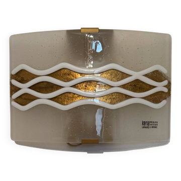 Murano glass wall lamp
