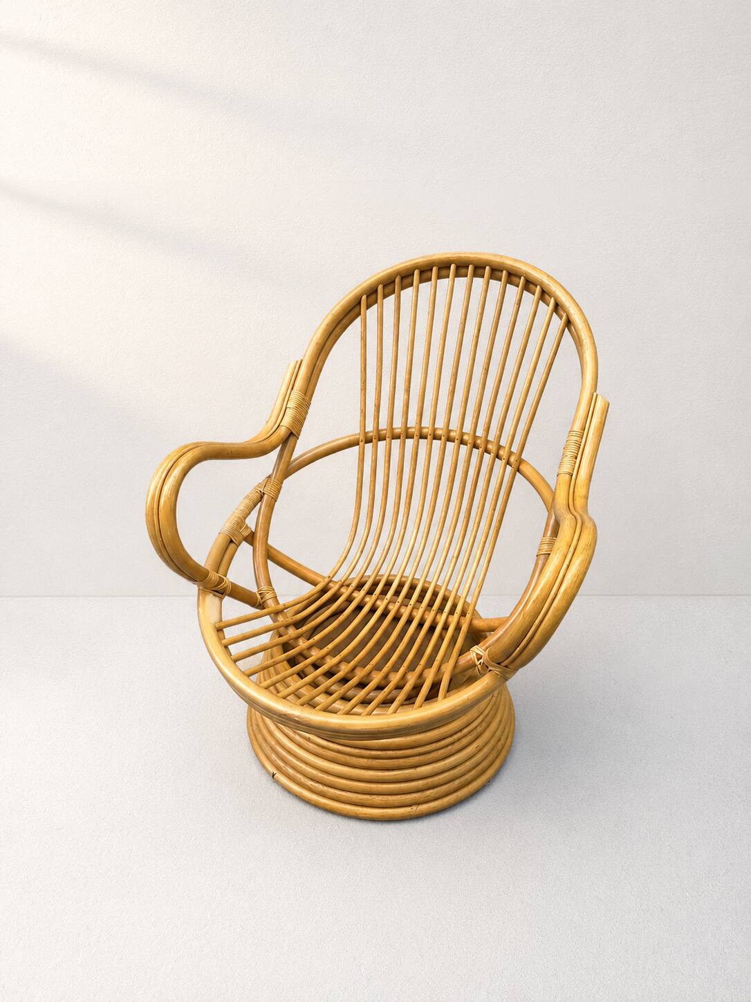 Mid-century Bamboo Chair