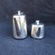A pair of vintage silver-plated teapot and coffee pot