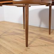Mid-Century Teak Dining Table & Chairs by Hans Olsen for Frem Røjle, 1960s, Set of 5