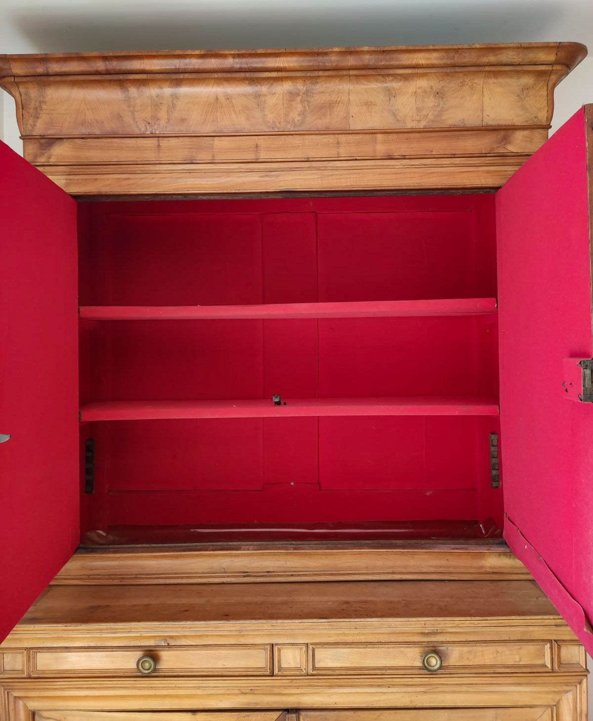 Louis Philippe 19th-century pear-shaped kitchen buffet