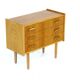 Oak chest of drawers, Sweden, 1960