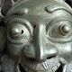 African bronze mask