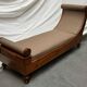 Récamier Empire avec tissu contemporain, France, XIXe siècle