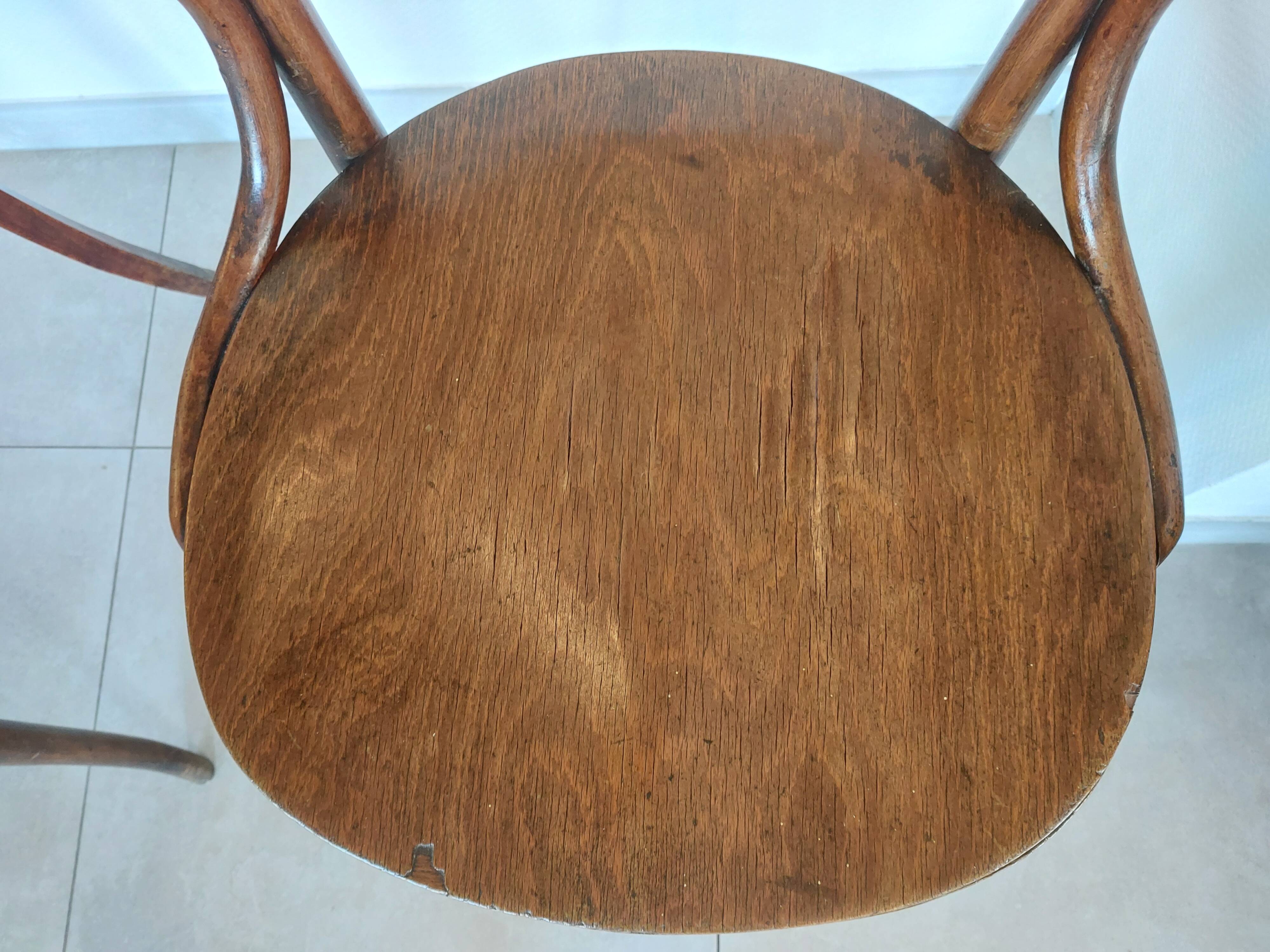 2 vintage Thonet armchairs