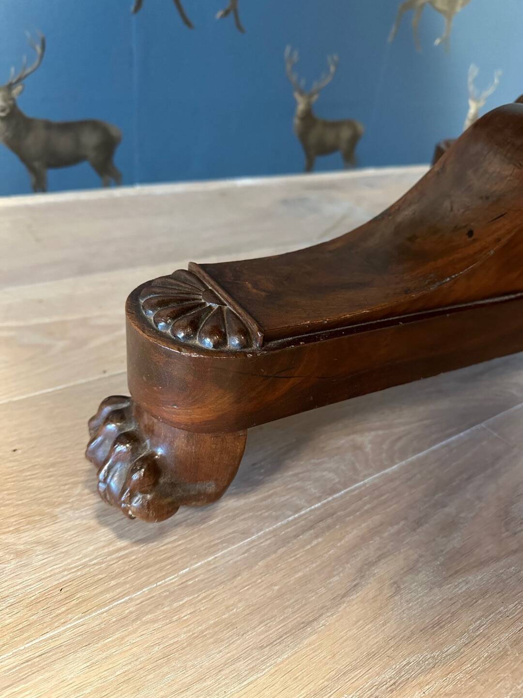 Antique gueridon table with marble top
