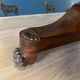 Antique gueridon table with marble top