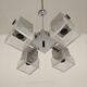 70s chandelier with Murano tulips