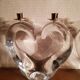 Pair of Schneider crystal chandeliers from the 50s
