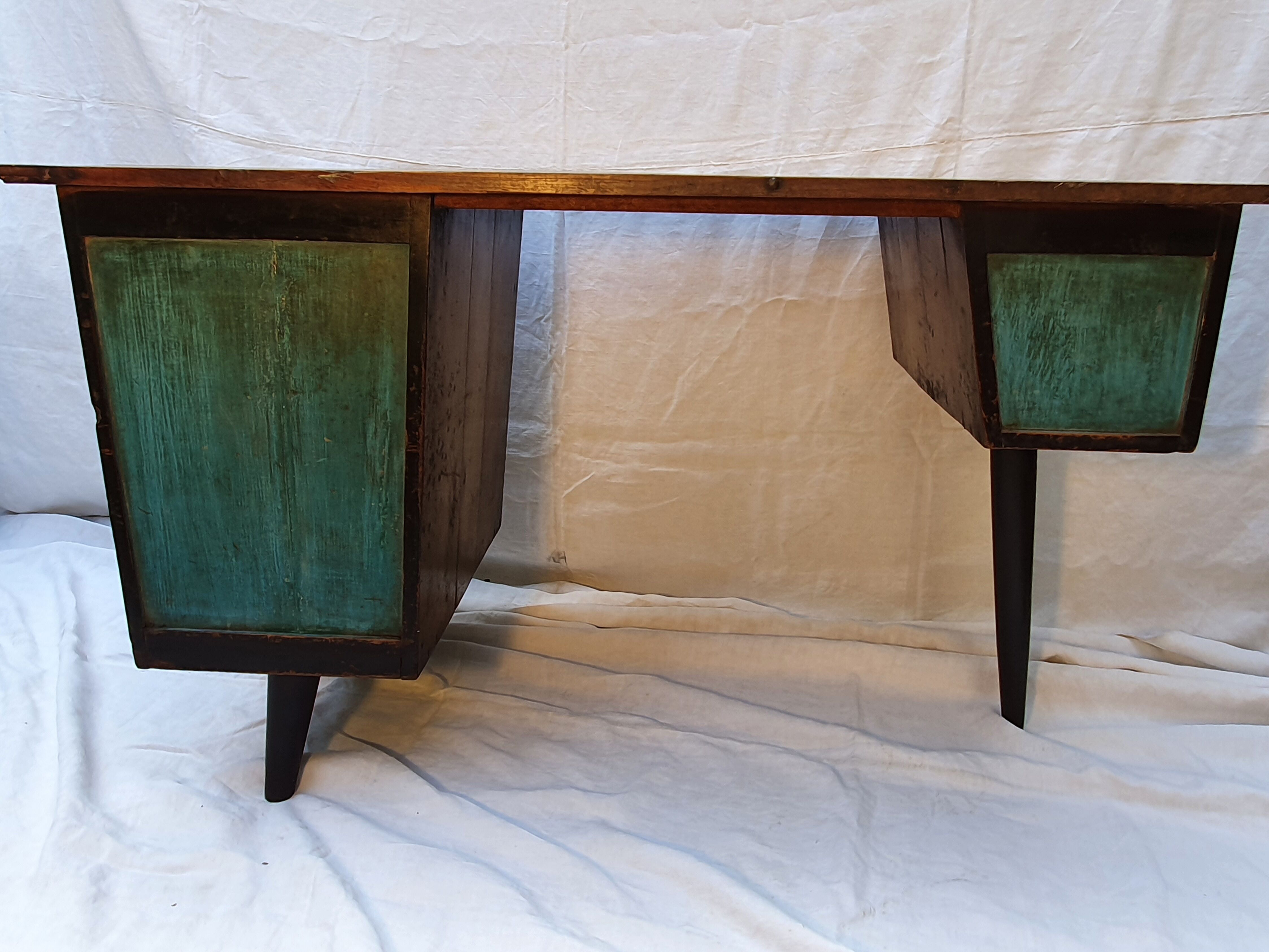 Dutch 1950 teak office