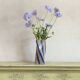 Blue Stripe Twist Vase