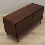 Mahogany chest of drawers, Danish design, 1970s, manufacturer: Omann Jun