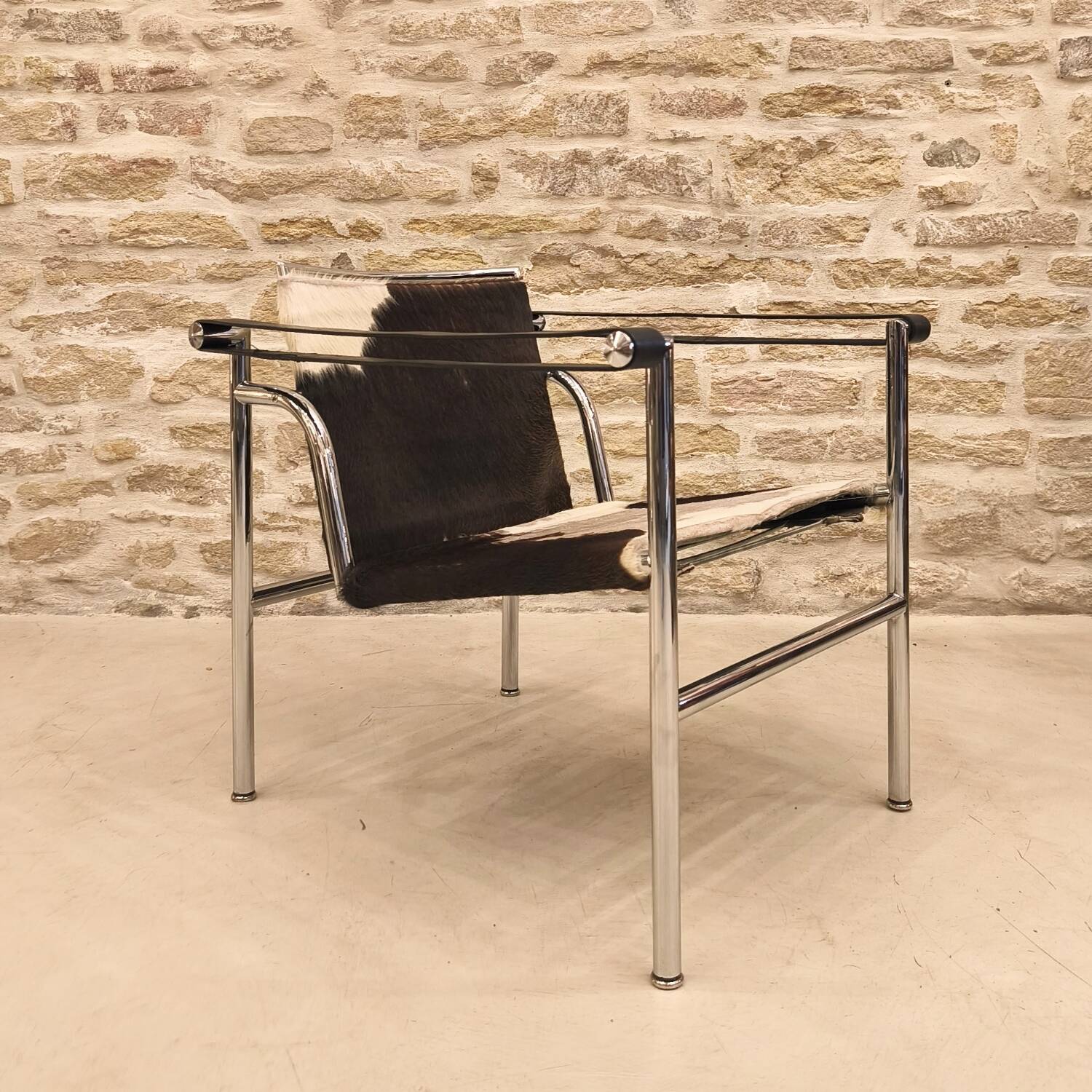 LC1 armchair designed by Perriand / Le Corbusier, Cassina, 1960