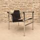 LC1 armchair designed by Perriand / Le Corbusier, Cassina, 1960