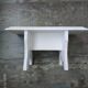 Wooden bench